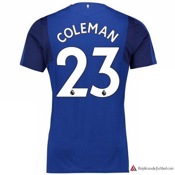 Camiseta Everton Primera equipación Coleman 2017-2018